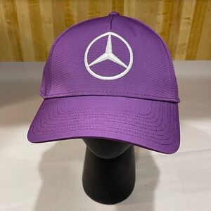 Mercedes AMG Petronas F1 Team Lewis Hamilton Baseball Hat Purple